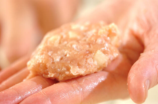 レンコンつくねとウズラの卵の作り方の手順2