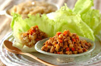 高野豆腐みその玄米レタス包み