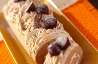 プロ直伝！ロールケーキ型簡単モンブラン by 河田麻子さん