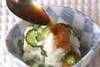 たたき長芋の甘酢和えの作り方の手順4