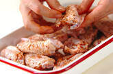 鶏肉のスパイス炒め煮の下準備1