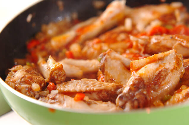 鶏肉のスパイス炒め煮の作り方の手順7