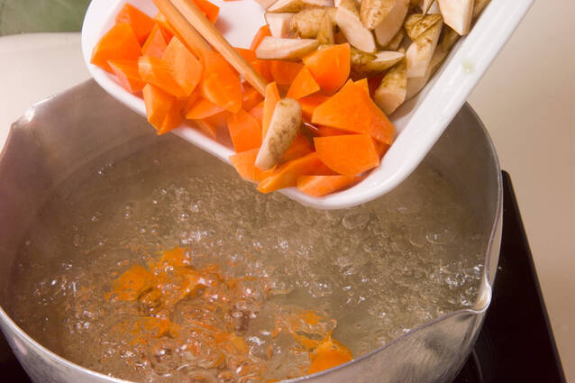 ニンジン練りゴマ和えの作り方の手順5