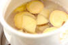 サツマイモのリンゴ煮の作り方の手順2