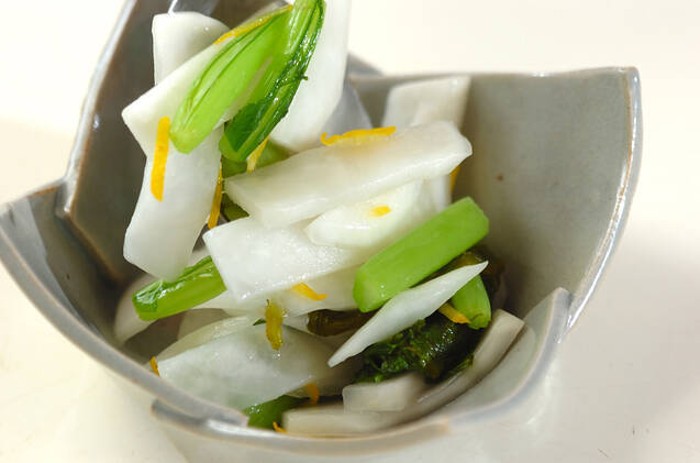 カブのユズ酢漬けの作り方の手順4