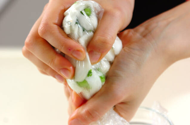 カブのユズ酢漬けの作り方の手順3