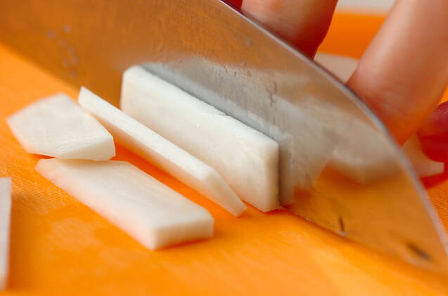 カブのユズ酢漬けの作り方の手順1