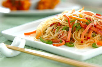 焼豚入りビーフン