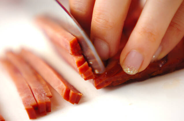 焼豚入りビーフンの作り方の手順2