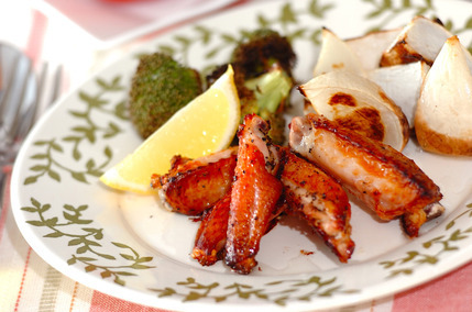 鶏とカブのシンプルオーブン焼き