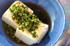 温豆腐のニラダレの作り方の手順