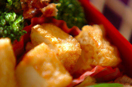 厚揚げのしょうゆマヨネーズ焼き