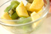 フルーツサラダの作り方1