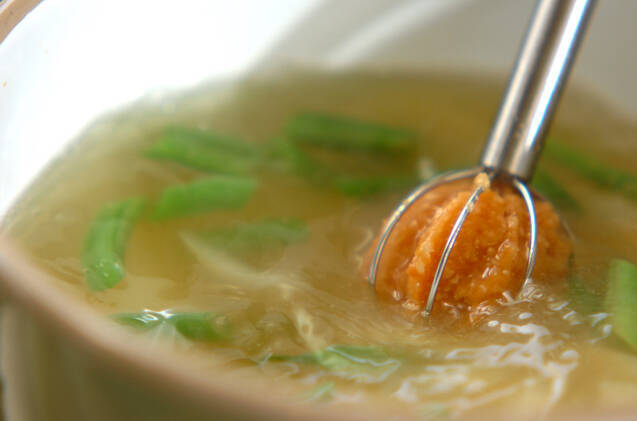 ジャガイモのみそ汁の作り方の手順5