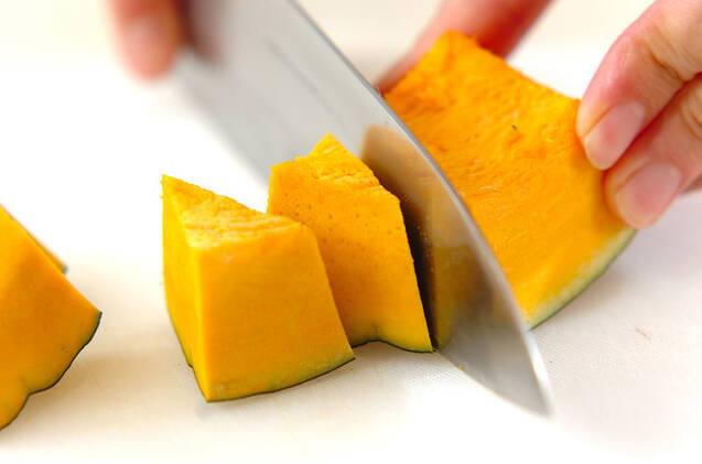 カボチャレーズンの作り方の手順1