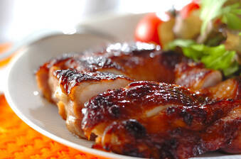 ジンジャーコーディアル照り焼きチキン