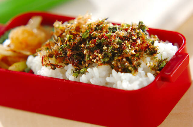 セロリのふりかけ