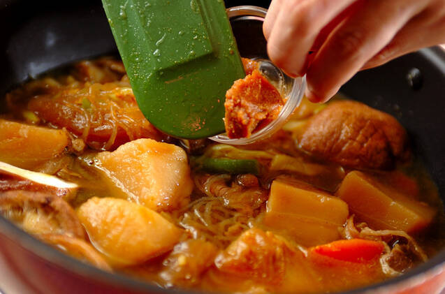 和風ジャガイモカレーの作り方の手順3