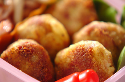 コンビーフとポテトのお焼き