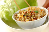 レタス包み納豆チャーハンの作り方11