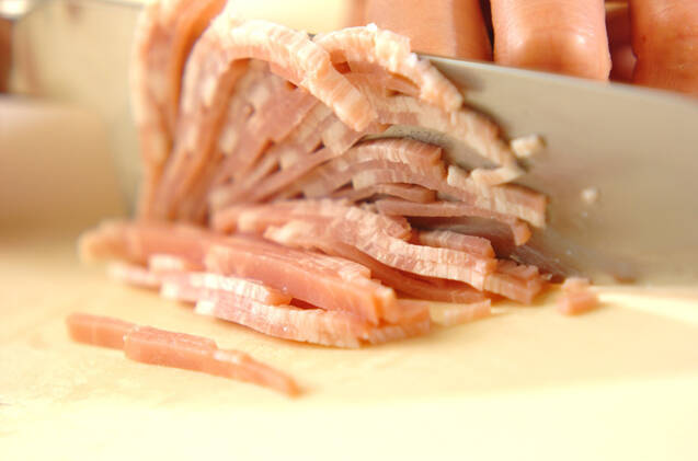 ベーコーンの作り方の手順3