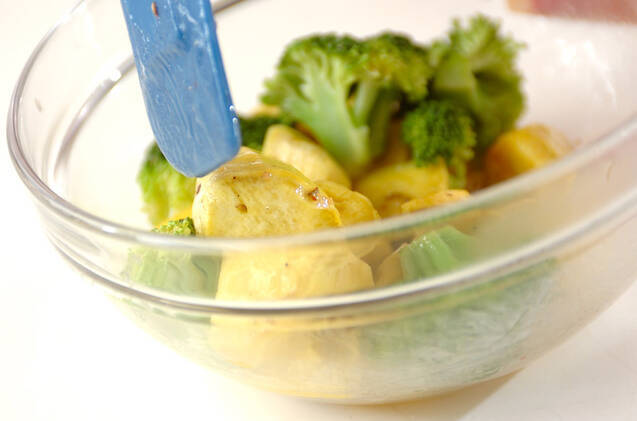 サツマイモのクミン風味サラダの作り方の手順5