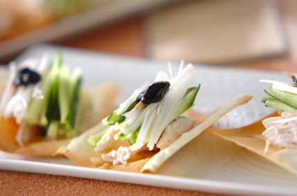 ささ身北京ダック風