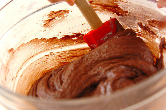 アーモンドチョコケーキの作り方の手順8