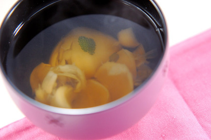 ユリネのお吸い物