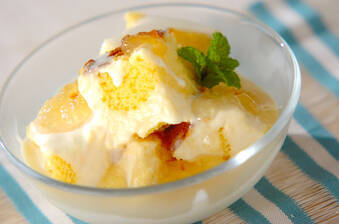 カステラチーズケーキ