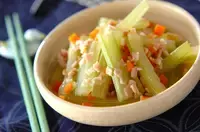 セロリの洋風煮浸し