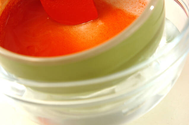 スイカ寒天の作り方の手順4