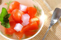 スイカ寒天