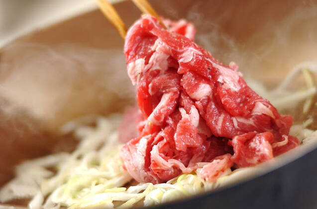 牛肉と万願寺唐辛子のみそ炒めの作り方の手順7