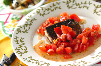 サバのソテー・イタリアン風