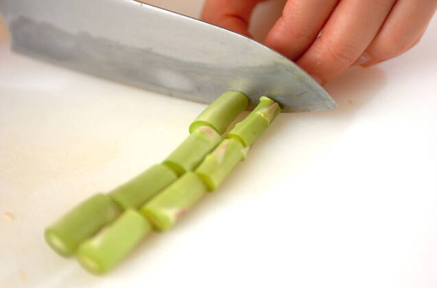 エビアスパラの作り方の手順1