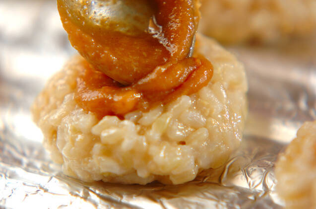 焼きみそ玄米餅の作り方の手順4