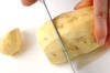 サツマイモ茶巾絞りの作り方の手順1