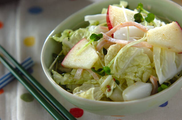 白菜のシャキシャキサラダ