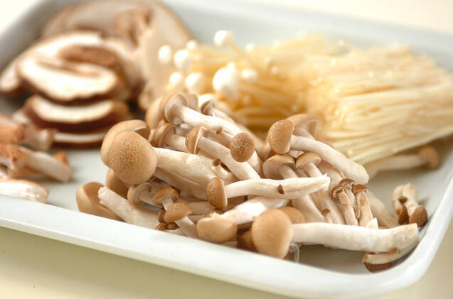 キノコの佃煮ご飯の作り方の手順1