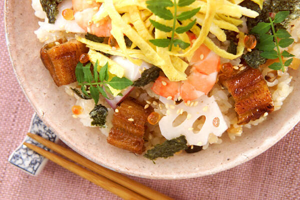 華やかちらし寿司