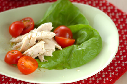 ささ身のハーブマリネ