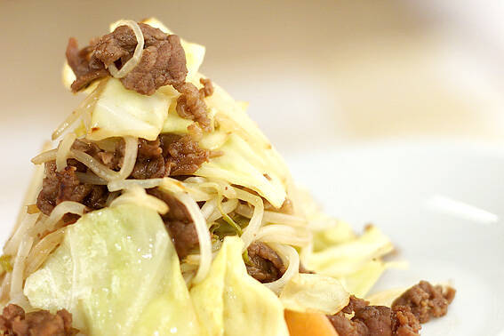 シンプル野菜炒め