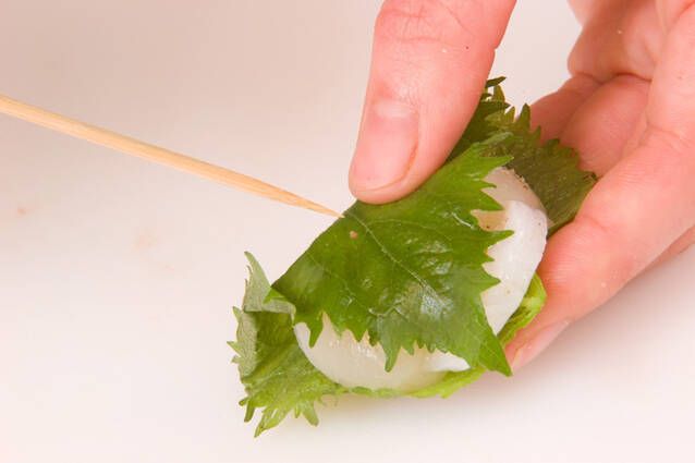 食卓で串揚げの作り方の手順2