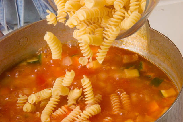 パスタミネストローネの作り方の手順10