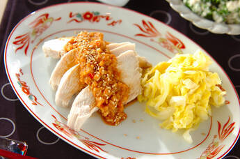 ゆで鶏バンバンジー