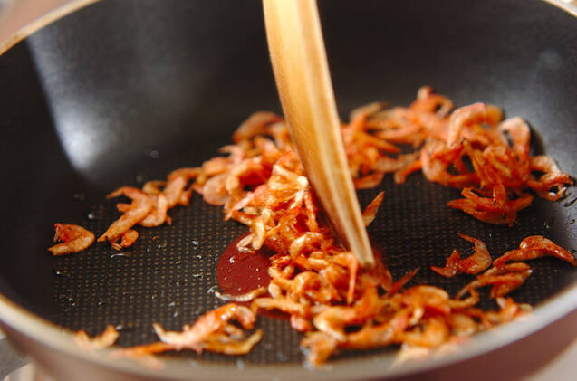 桜エビとのりの段々ご飯の作り方の手順2