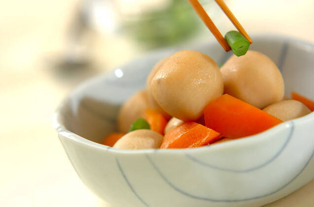 冷凍里芋の煮っころがしの作り方の手順4