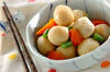 冷凍里芋の煮っころがしの作り方の手順