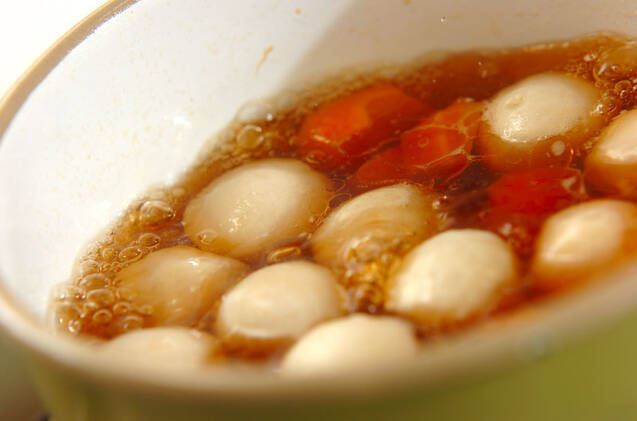 冷凍里芋の煮っころがしの作り方の手順3